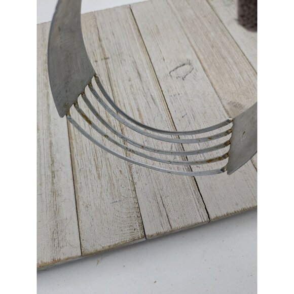 Vintage EKCO Dough Pastry Blender #1 Black Handle Chromium Plated - Picture 2 of 5